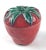 Vintage 1960s Strawberry Covered Container For Sale - Image 11 of 11
