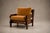 Brazilian Modern Armchair in Imbuia Wood and Cognac Velvet, Brazil, 1960s For Sale - Image 11 of 18