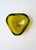 Italian Murano Art Glass Bowl or Ashtray Golden Yellow For Sale In New York - Image 6 of 9