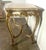 19th C. French Painted & Parcel Gilt Table W/ Marble Top For Sale - Image 12 of 17