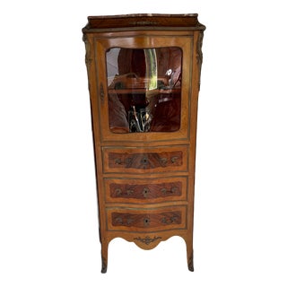 Louis XV Style Showcase, 19th Century For Sale