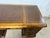 Late 20th Century Vintage Hekman Oak Tooled Leather Top Executive Office Desk " For Sale - Image 5 of 14