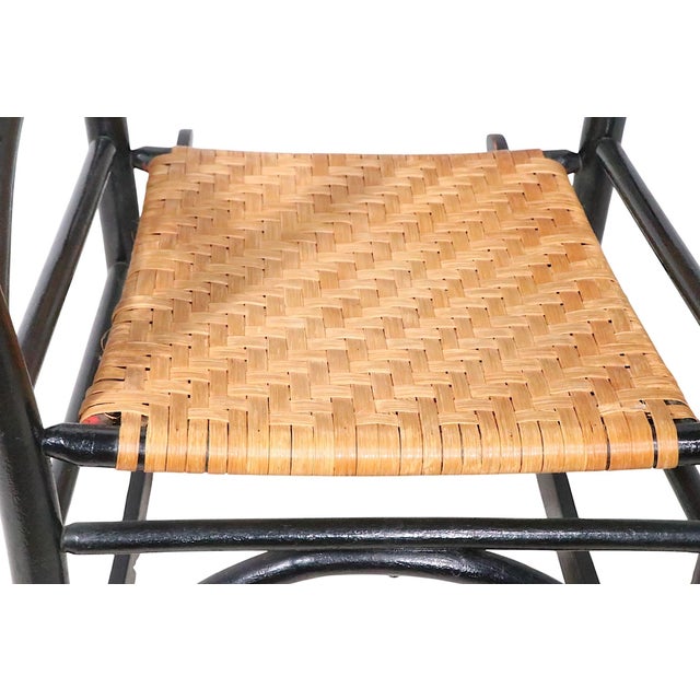Mid 20th Century Old Hickory Style Rocking Chair For Sale - Image 12 of 15