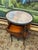 French Louis XV Style Walnut Wood Lamp Table For Sale - Image 3 of 12