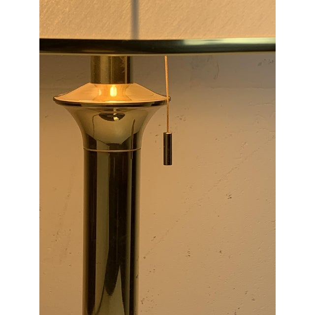 Mid-Century Hollywood Regency Brass Mushroom Table Lamp, Vienna, Austria, 1960s For Sale - Image 10 of 18