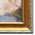 2020s Contemporary Abstract "Water Lily" Oil Painting in Vintage Frame For Sale - Image 5 of 6