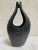1960s 1960s Mid Century Modern Black Vase For Sale - Image 5 of 11