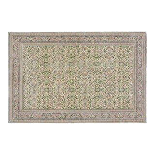 Vintage Turkish Anatolian Hand Knotted Wool Rug, 4'9''x7'1'' For Sale