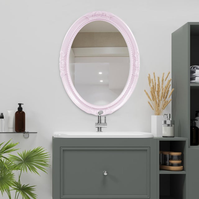 Queen Ann Mirror - Glossy Lilac For Sale In Chicago - Image 6 of 8