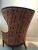 Mid-Century Modern Designer Knoll Upholstered High Wingback Saddle Leather Chair For Sale - Image 3 of 13
