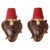 Baroque Wall Lights in Linden Wood, 1960s, Set of 2 For Sale - Image 12 of 12