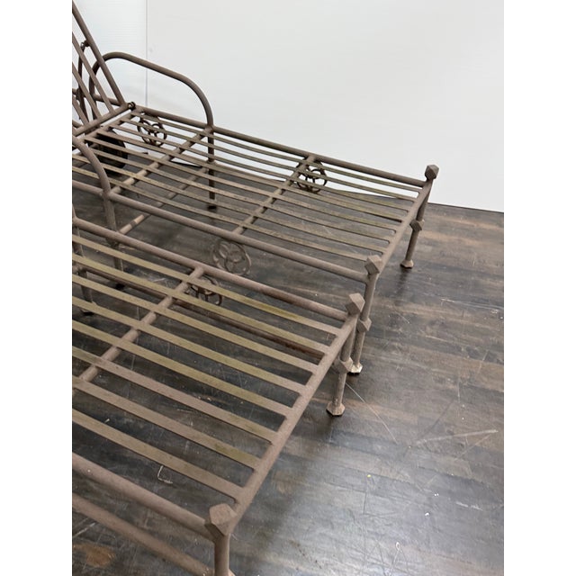 Terra Furniture Renaissance Outdoor Chaises, Pair For Sale In San Francisco - Image 6 of 12