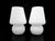 Murano Glass Lamps, 1980s, Set of 2 For Sale - Image 6 of 8