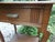 Antique France Art Nouveau Dressing Table in Oak, 1890s For Sale - Image 3 of 15