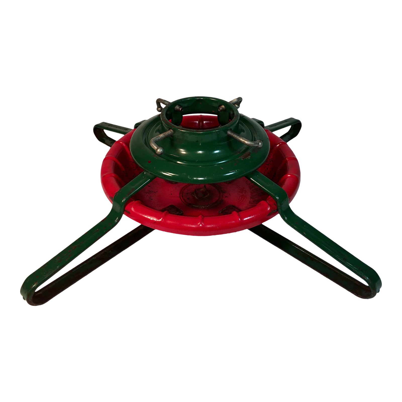 Vintage Metal Christmas Tree Stand Chairish