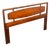 Mid Century Modern Headboard Queen Lane Rhythm Bed Frame Walnut MCM Danish Wood For Sale