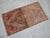 Vintage Turkish Small Rug Faded Pink Brown Hand Knotted Door Mat 20"x37" For Sale - Image 13 of 13