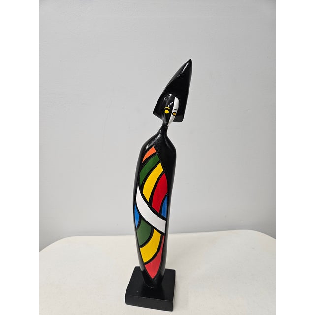 Domingo Gomez Modern Impressionist Wood Sculpture For Sale - Image 4 of 16