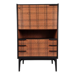 Vintage Cabinet in Beech, 1970s For Sale
