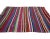 Striped Colorful Kilim Rug For Sale - Image 4 of 7