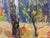 1970s 1970s Oil Painting Forest Landscape Gantman Moisey Faibovich For Sale - Image 5 of 11