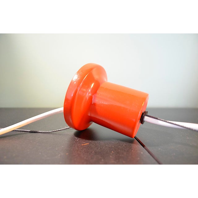 Fontana Arte Industrial Ceiling Lamp by Archivio Storico for Fontana Arte, 1960s For Sale - Image 4 of 6