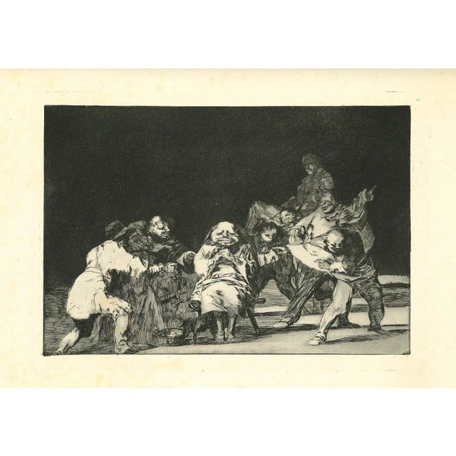Francisco Goya, Loyalty, 1875, Etching For Sale