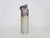 Iridescent Purple Pink Ceramic Vase by Joseph Bougère, 1989 For Sale - Image 4 of 10