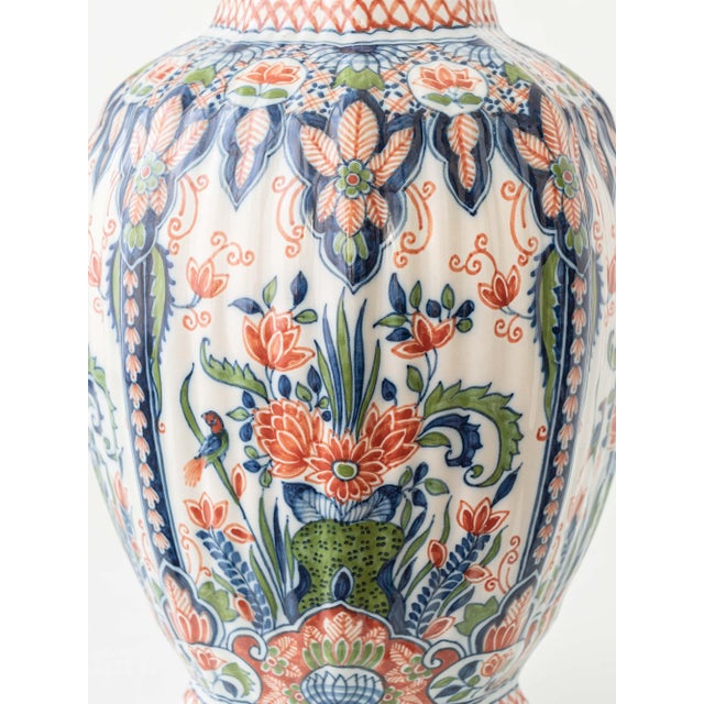 Newly wired with plugs for your country of use. Height includes lampshade. This exceptional vintage table lamp brings...