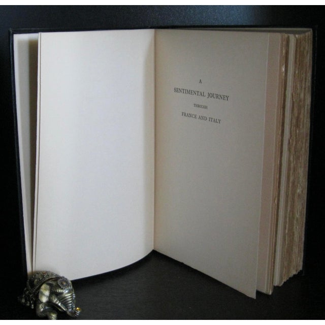 Art Nouveau 1920s A Sentimental Journey and Other Pieces Through France & Italy, by Laurence Sterne For Sale - Image 3 of 9
