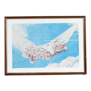 Alberto Fremura, Abstract Subject, Numbered Lithograph For Sale