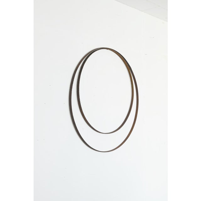 Old Japanese Iron Ring / Circa 20th Century / Wall Hanging Object For Sale - Image 4 of 15