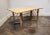 1970s Modernist Raw Wood Flip-Top Dining Table Converts to Console Table For Sale In Dallas - Image 6 of 9