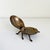 A playful Mid-Century ladybug ashtray or catchall constructed of solid brass and featuring a natural patina finish. The...