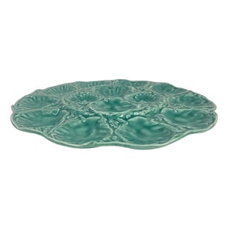 Large Oyster Platter from Gien, 1970s For Sale