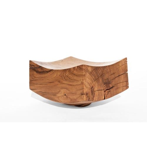 V21144 Vessel in Natural Oak Wood by Jörg Pietschmann For Sale - Image 10 of 12