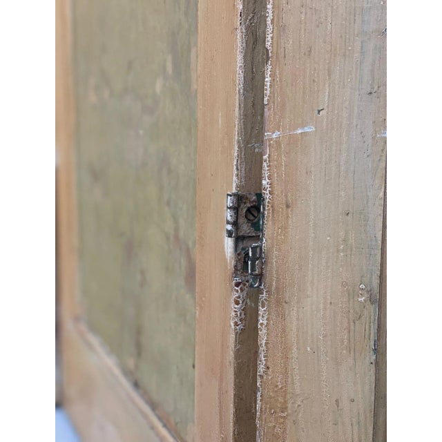 1970s Vintage Room Divider With Floral Motif For Sale - Image 9 of 9