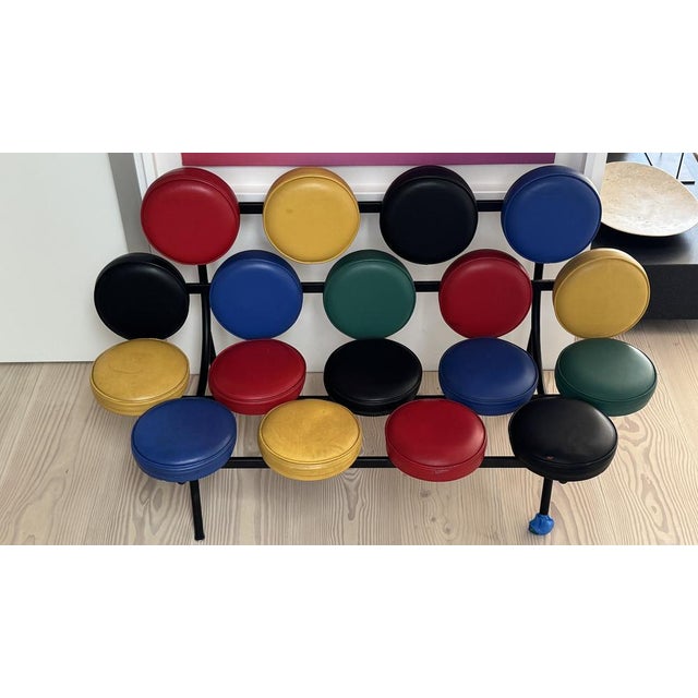 Metal Marshmallow Sofa by George Nelson for Vitra, 1990 For Sale - Image 7 of 10