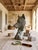 Vintage Cast Iron Wolf Bust Garden Statue For Sale - Image 12 of 12