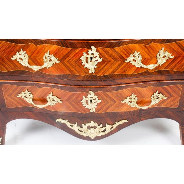 Wood French Louis XVI Marquetry Chest of Drawers, 18th Century For Sale - Image 7 of 18