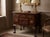 Chippendale Late 20th Century Councill Craftsmen Chippendale Revival Mahogany Lowboy Chest With Ball-and-Claw Feet For Sale - Image 3 of 10