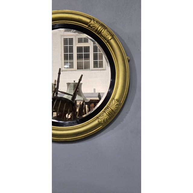 Regency Round Gilt Mirror, 1810 For Sale - Image 4 of 9