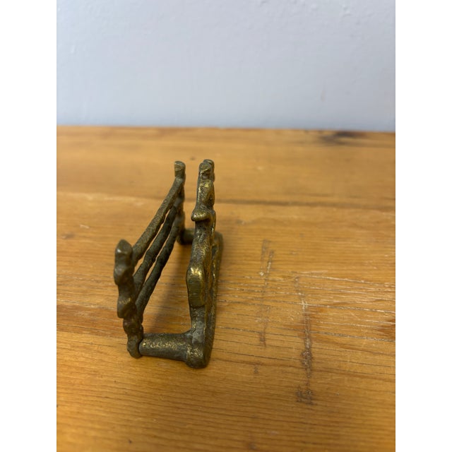 Celebrate the rich traditions of the English countryside with this Vintage Brass Letter Rack, a beautifully crafted piece...