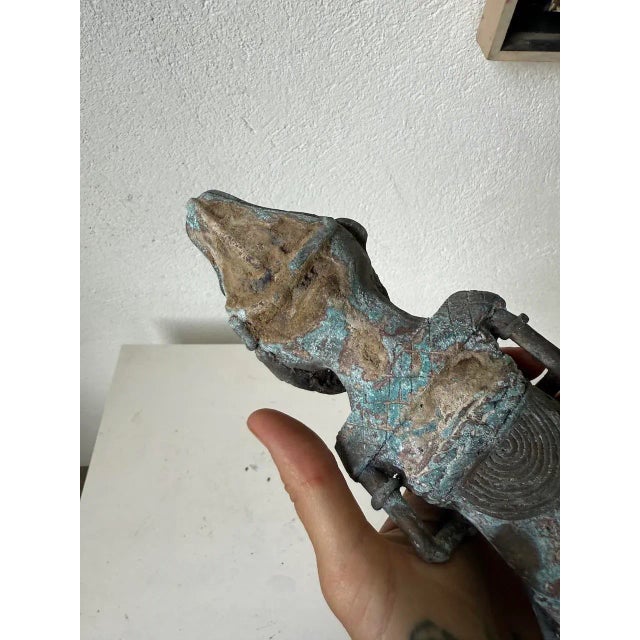 Bronze Statuette, Nigeria, 1970s For Sale - Image 17 of 18