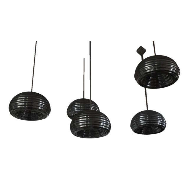 Pendant Lights by Achille and Pier Giacomo Castiglioni, 1964, Set of 5 For Sale
