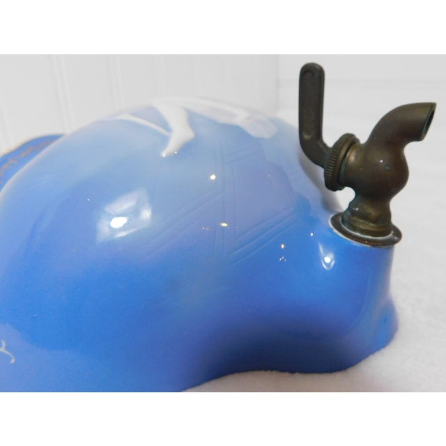 Rare Lenwile Ardalt Pâte-Sur-Pâte Porcelain Garden Planter With Bronze Faucet For Sale In Providence - Image 6 of 13