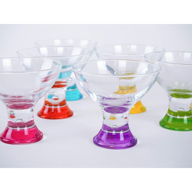 Vintage Italian Dessert Bowls, 1980s, Set of 6 For Sale - Image 6 of 9