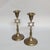 Pair of Brass Star of David Judaica Candle Holders, Mid-Century For Sale - Image 4 of 5