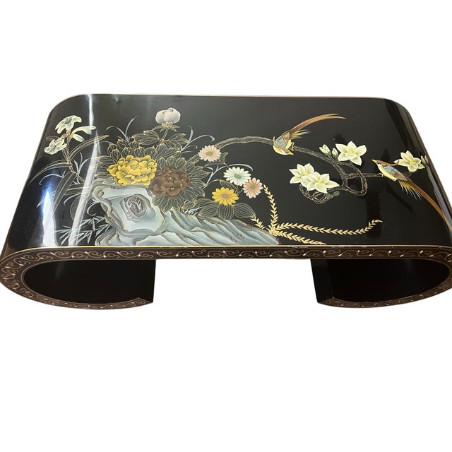 Vintage Chinoiserie Coffee Table For Sale - Image 9 of 9