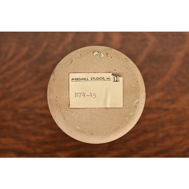 Black 1960s Marshall Studios Mid-Century Modern Stoneware Pottery Tumbler or Vase For Sale - Image 8 of 10